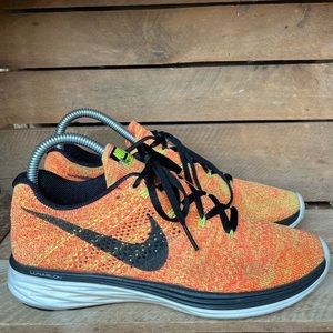Nike Orange and Black Athletic Shoes